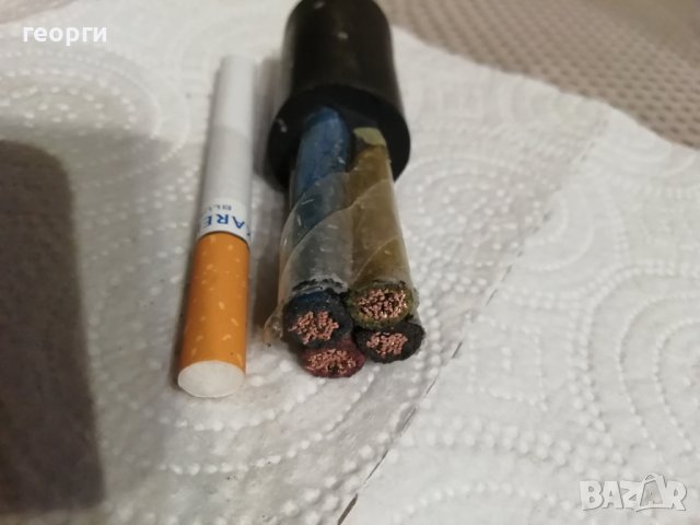 Кабел ШКПТ 3х10+6 многожичен, снимка 2 - Други стоки за дома - 39971344