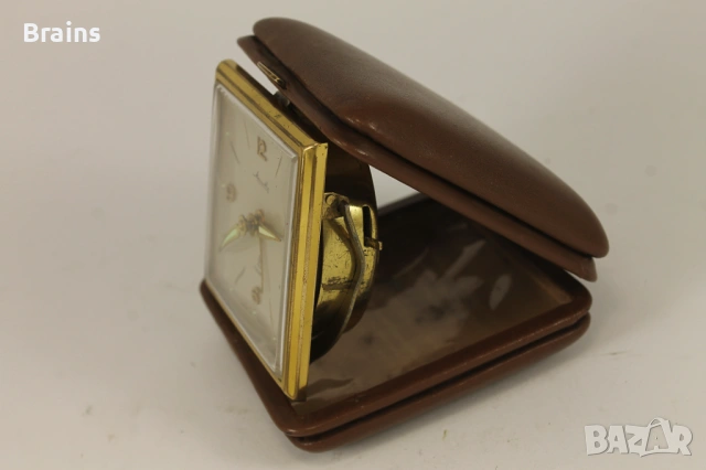 Стар Туристически Часовник MAUTHE GERMANY 1960's, снимка 5 - Антикварни и старинни предмети - 53947682