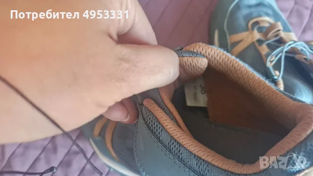 Детски туристически обувки Quechua Crossrock (Decathlon) – Номер 36, снимка 5 - Детски маратонки - 56136401