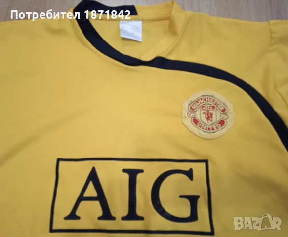 Тениска Манчестър Юнайтед/Manchester United Van Der Sar 1, снимка 5 - Футбол - 48725906
