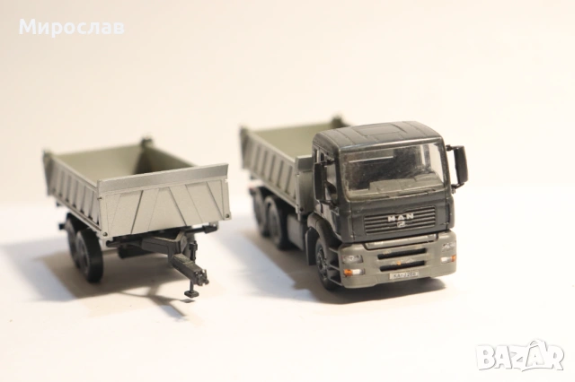 WIKING H0 1/87 MAN САМОСВАЛ ГОНДОЛА КАМИОН КОЛИЧКА МОДЕЛ, снимка 7 - Колекции - 53017897