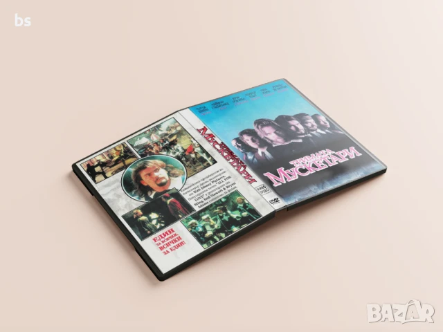 Тримата мускетари 1993 DVD -R, снимка 2 - DVD филми - 50920210