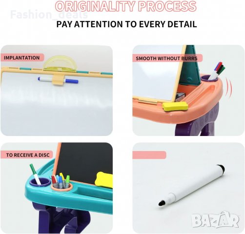 Нова детска Маса за активни игри Многоцветна творческа дъска за деца, снимка 3 - Образователни игри - 38082221