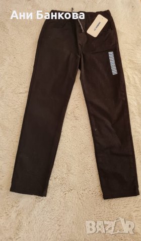 Панталон черен нов , момче, 9г, снимка 1 - Детски панталони и дънки - 38211186