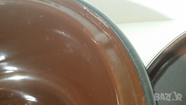 2 ретро емайлирани тенджери с капак, снимка 6 - Съдове за готвене - 51317377