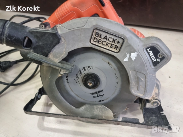 Електрически ръчен циркуляр Black & Decker