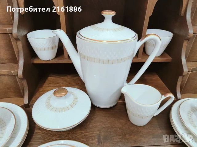 Сервиз за кафе на Edelstein , снимка 3 - Чаши - 50230986