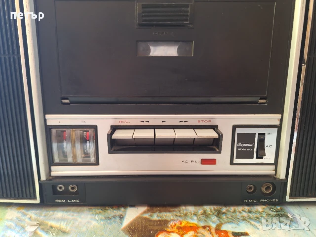 Ретро Касетофон Краун, снимка 8 - Радиокасетофони, транзистори - 51147912