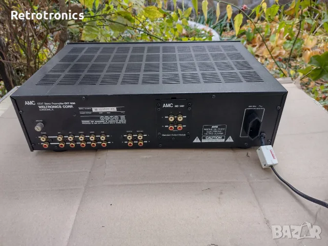 AMC CVT 1030 Tube Stereo Preamplifier (Class A) , снимка 7 - Ресийвъри, усилватели, смесителни пултове - 56353061