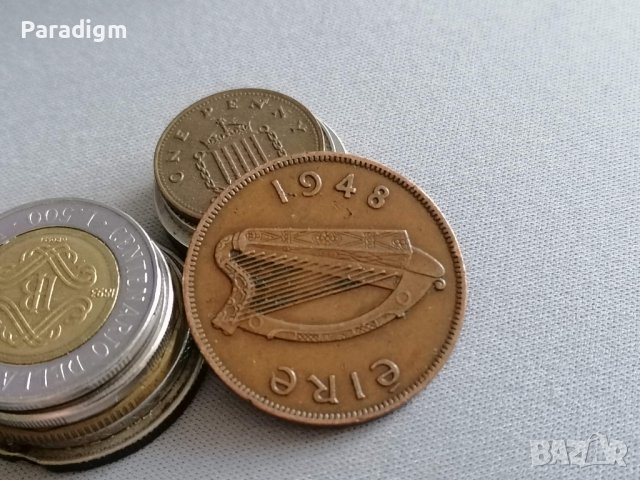 Монета - ЕЙРЕ - 1 пени | 1948г., снимка 2 - Нумизматика и бонистика - 39885640