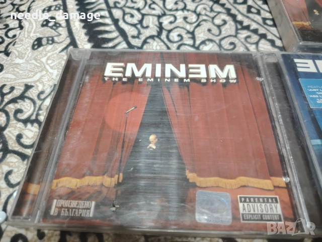  Български лицензни дискове и касета на Eminem, снимка 2 - CD дискове - 54152002