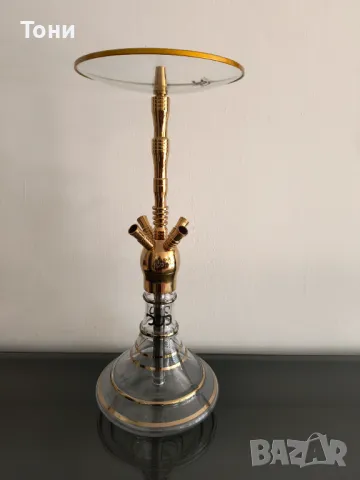 Наргиле DUD gold / 4-pipe Shisha Dud – Gold, снимка 3 - Наргилета - 47410825