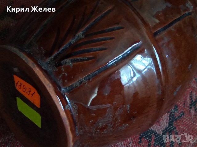 Керамична кана павур буре 18981, снимка 9 - Декорация за дома - 37254866
