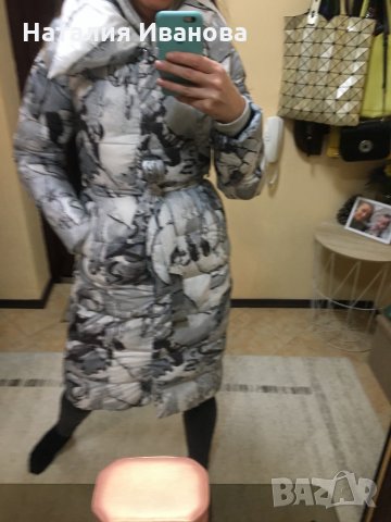 Зимно шушляково яке с качулка, снимка 6 - Якета - 31367281