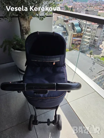 Peg Perego Veloce 3 в 1 – лека, луксозна и елегантна количка + всички аксесоари, снимка 10 - Детски колички - 55888391