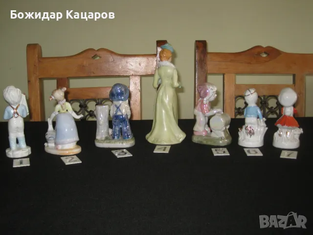 Порцеланови фигури. Цени 8 - 28лева, за брой, всичките за 60 лева. Пращам по Еконт. За София, може и, снимка 5 - Колекции - 49109669