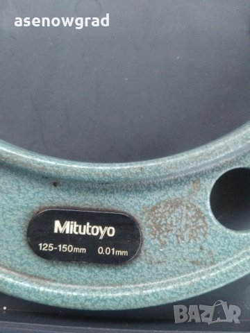Mitutoyo микрометър, снимка 4 - Шублери - 31342810
