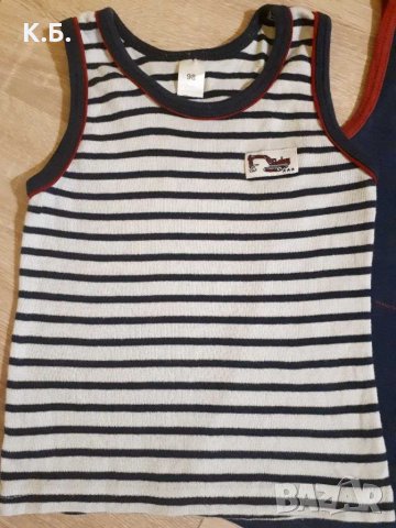  Потничета за момченце р-р 98/104, снимка 2 - Детски тениски и потници - 31542565