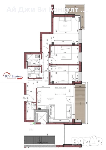 Четиристаен апартамент в кв. Горубляне, снимка 6 - Апартаменти - 51985648