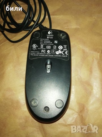 Logitech B100, снимка 2 - Клавиатури и мишки - 38315990