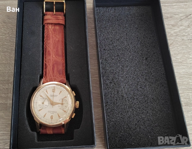 Златен мъжки часовник CANDINO, снимка 4 - Мъжки - 52794659