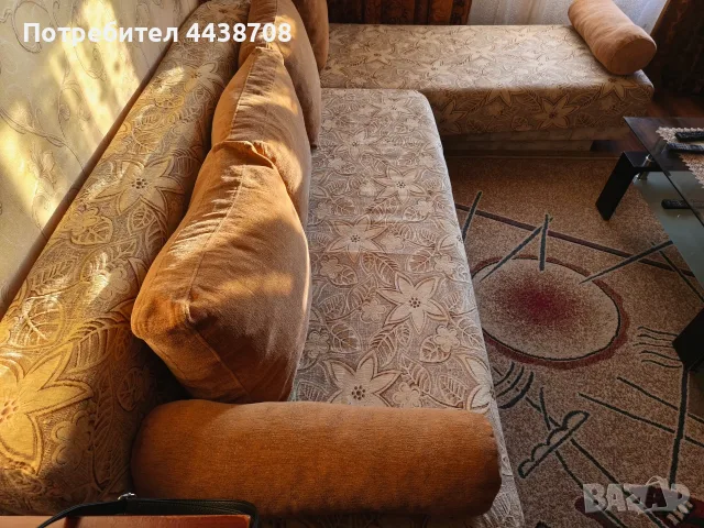 Продава се ъглов диван , снимка 3 - Дивани и мека мебел - 56078389