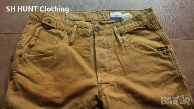 G-Star NEW RILEY 3D Loose Tapered Jeans Размер 34 / 34 оригинални мъжки дънки 14-65, снимка 7 - Дънки - 52159773