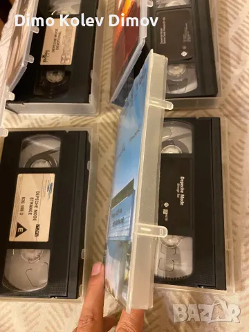 Depeche Mode Колекция VHS Видео касети., снимка 3 - Други музикални жанрове - 47393088