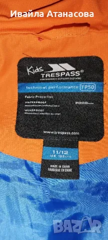 Детско яке Trespass, снимка 3 - Детски якета и елеци - 49920011