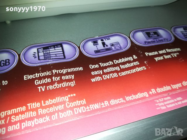 sony rdr recorder hdd/dvd+дистанционно 1111202304, снимка 17 - Плейъри, домашно кино, прожектори - 30757273