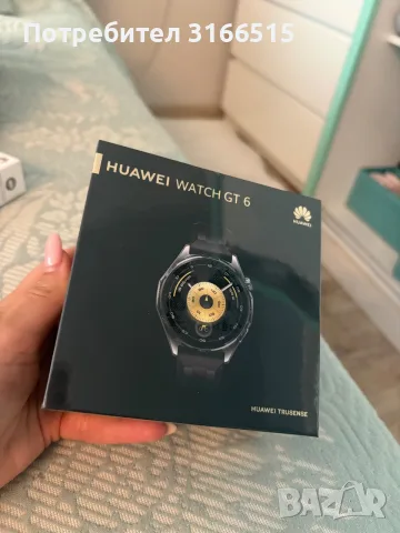 Продавам Huawei Watch GT 6 - чисто нов, неотварян!