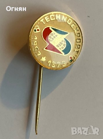 Значка Техноекспорт 1973, снимка 1