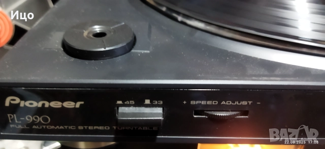 Pioneer PL-990 грамофон., снимка 3 - Декове - 51456560