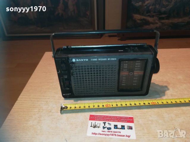 sanyo rp6160a receiver 2402211854, снимка 14 - Радиокасетофони, транзистори - 31942172