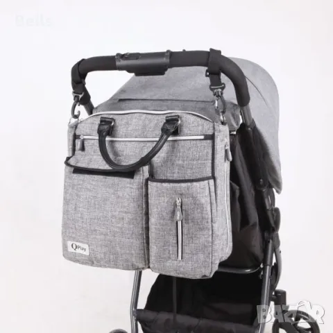 Чанта за количка с термоизолатор PRACTICAL LIGHT GREY, снимка 6 - Детски колички - 49939063