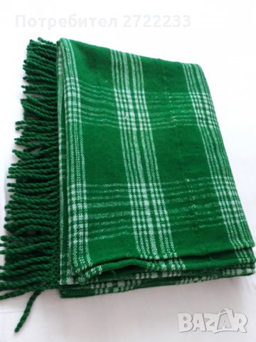 Ново старинно ръчно тъкано вълнено одеяло, снимка 2 - Олекотени завивки и одеяла - 29930997