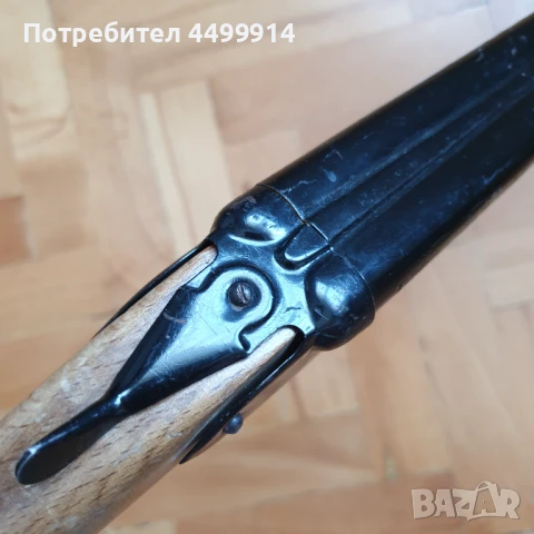 Стара френска ламаринена играчка-пушка Eureka, снимка 5 - Колекции - 50828747