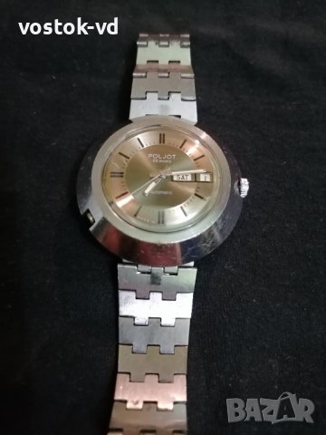 POLJOT 23 JEWELS AUTOMATIC - РАБОТЕЩ МЪЖКИ ЧАСОВНИК , снимка 13 - Антикварни и старинни предмети - 38868124