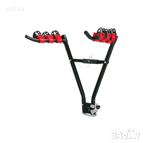 Универсална авто стойка за 3 велосипеда, Багажник, Монтаж на теглич, Макс 60кг.