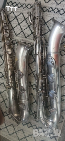 Саксофон Баритон , снимка 2 - Духови инструменти - 52116750