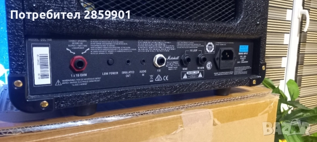 Продавам Marshall DSL1 – истински лампов звук в компактен формат!, снимка 7 - Други - 52354442