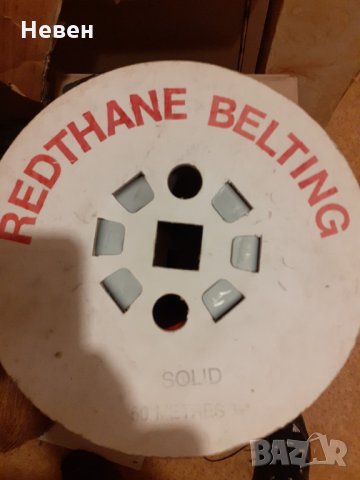 уретанов ремък червен за конвейерна машина