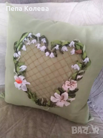 Декоративна калъфка за възглавница, снимка 3 - Декорация за дома - 36520293