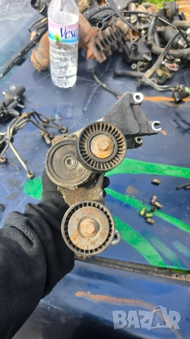 Обтяжба и паразитна ролка с планка Пежо / Ситроен 2.2 HDi 133 Peugeot Citroen, снимка 2 - Части - 53973753