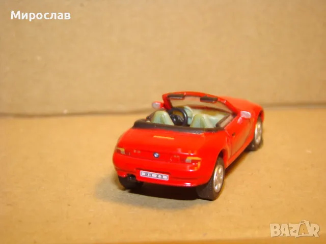 1:72 HONGWELL BMW Z 3 ИГРАЧКА КОЛИЧКА МОДЕЛ, снимка 4 - Колекции - 48500776