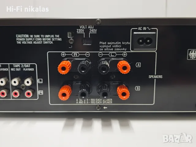 стерео усилвател ретро Hi-Fi TECHNICS SU-VZ320, снимка 8 - Ресийвъри, усилватели, смесителни пултове - 56512961