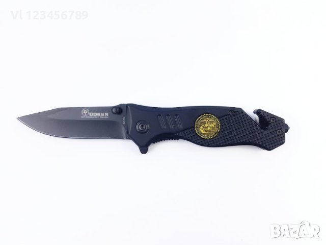 Сгъваем полуавтоматичен нож BOKER B075 -  89x210 mm , снимка 6 - Ножове - 40737985