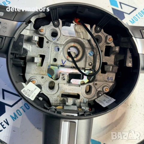 56100DF540NNB кожен мултифункционален волан с пера от Hyundai Kona SX2 1.6 GDI Hybrid, двигател G4LL, снимка 8 - Части - 54073651