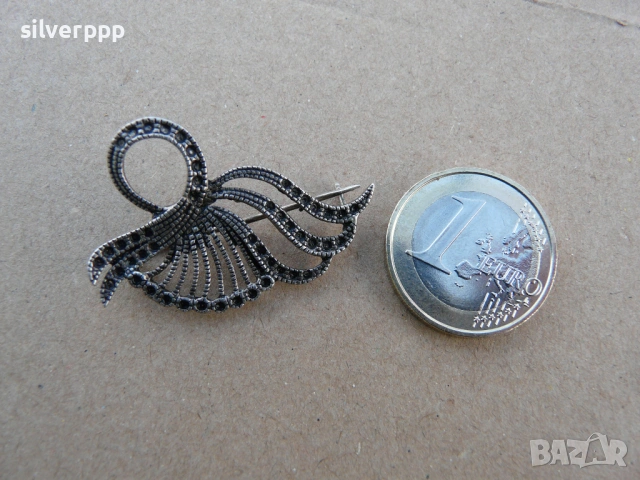  Сребърна брошка - 5 