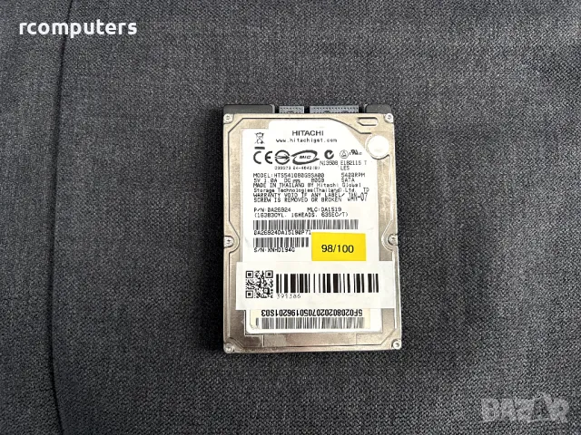 Хард диск HITACHI 80GB за лаптоп, снимка 1
